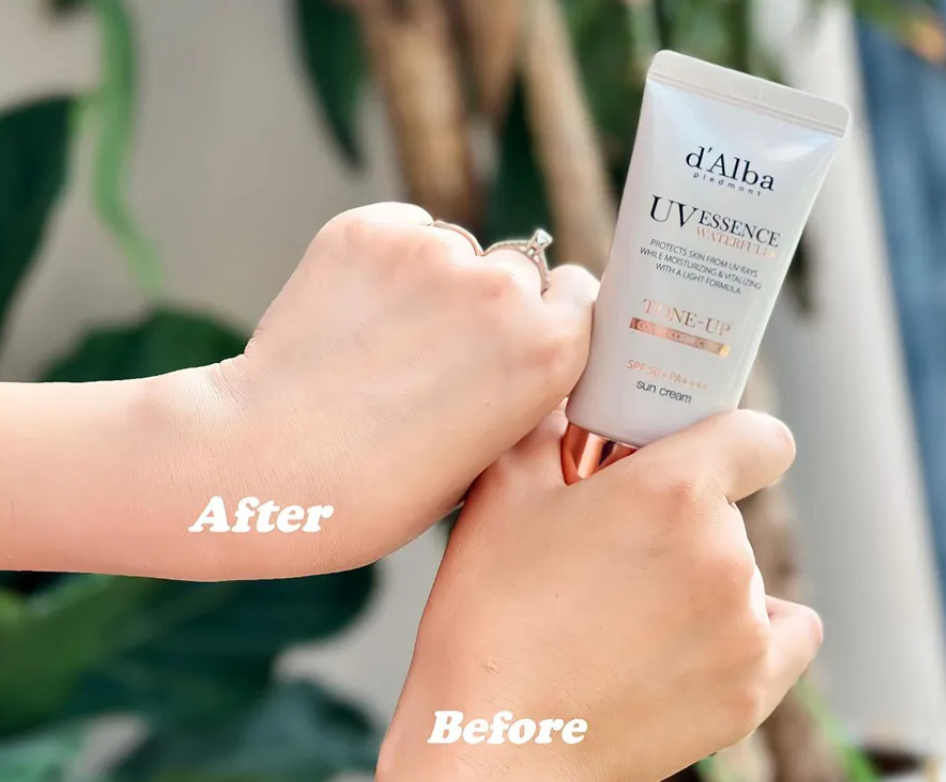 Kem chống nắng của d’Alba