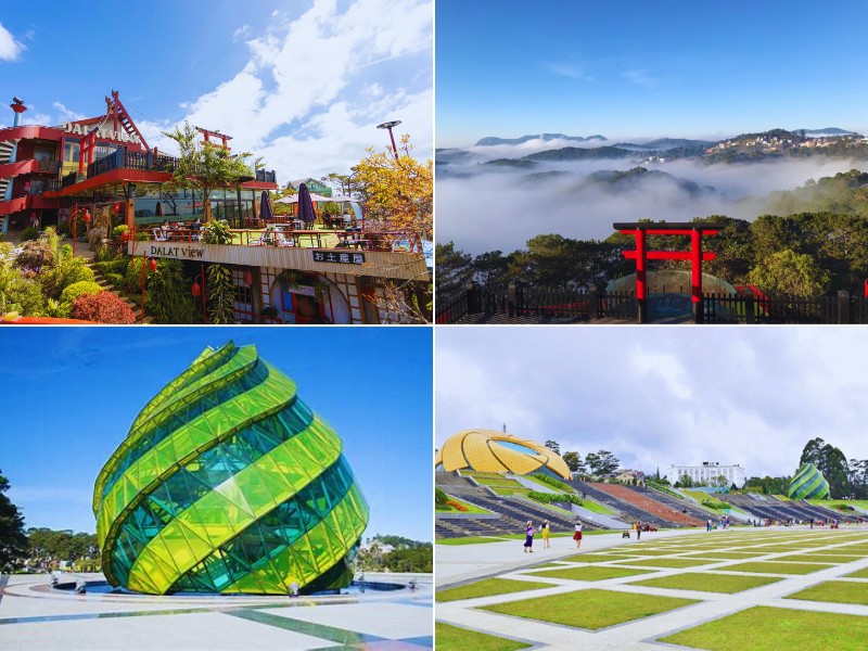 tour du lịch Nha Trang – Đà Lạt bằng máy bay