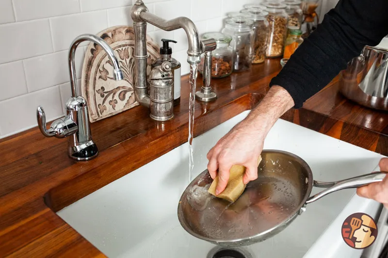 cách dùng chảo inox