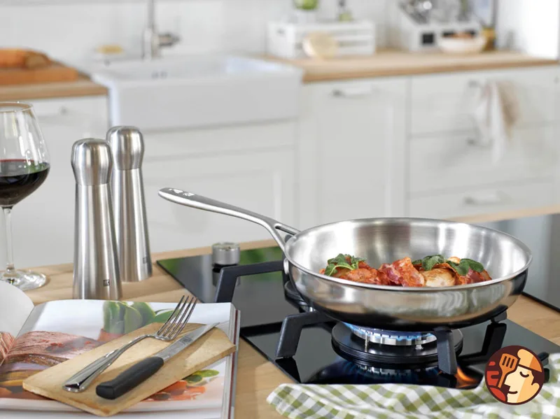 cách dùng chảo inox